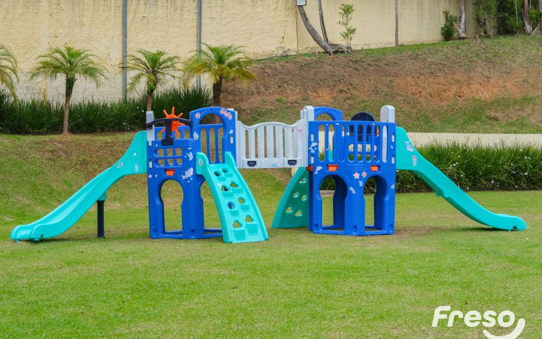 Por que nossos Playgrounds são feitos para durar?